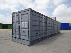 40ft high cube (one-trip) open side