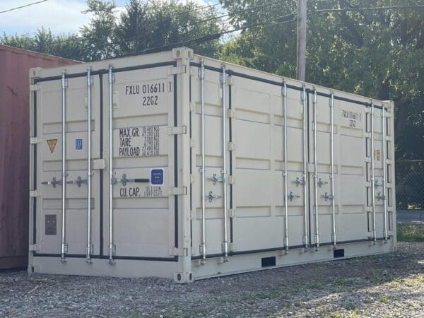 20ft standard height (one-trip) open side